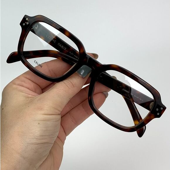 NEW Celine CL50097I 53052 Dark Havana Unisex Authentic - Picture 8 of 10